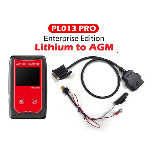 WOYO PL013 PRO for Porsche Cayenne 2018 to 2023 Lithium to AGM Battery Programmer Enterprise Edition With Unlimited Uses