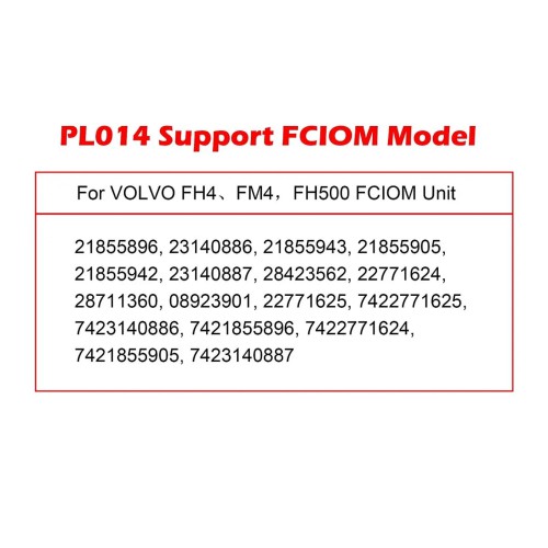 WOYO PL014 For Volvo FCIOM (Front Camera Interface Onboard Module) Tester Tool Module Bench Hardware In-the-Loop (HIL) Testing