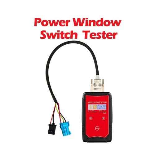 WOYO PL015 For Land Rover Power Window Switch PWS Tester, Glass Lifter JPLA-14540-AE,JPLA-14540-AD,CPLA-14540-AF Diagnostic