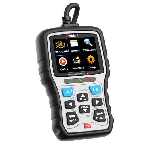 VIDENT iEasy310 Pro(Silver) Enhanced OBD2 Automotive Scanner Professional OBDII Code Reader Engine Fault Scan Tool Car Diagnostic Tool