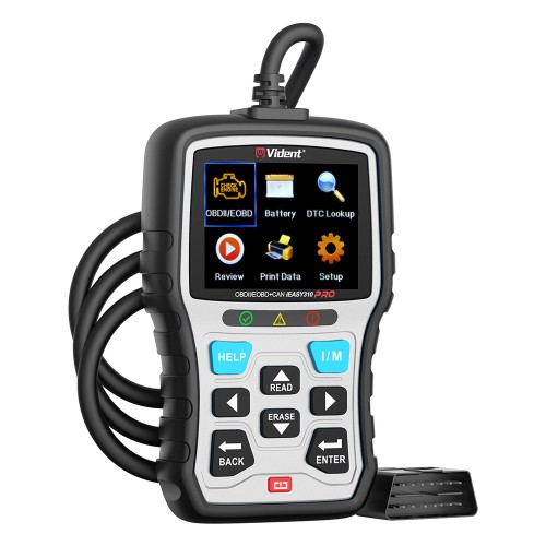 VIDENT iEasy310 Pro(Silver) Enhanced OBD2 Automotive Scanner Professional OBDII Code Reader Engine Fault Scan Tool Car Diagnostic Tool