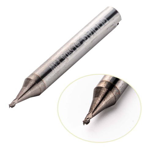 GODIAG F3W 1.5MM End Milling Cutter φ1.5xD6x45Lx3F for SILCA MATRIX PRO, MATRIX EVO, MATRIX SLX, MATRIX SX, MATRIX S 5PCS