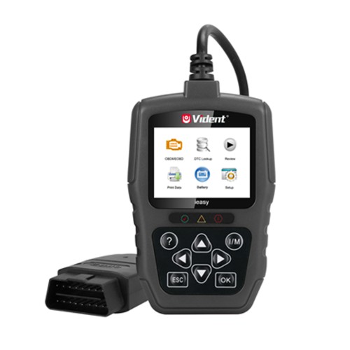 VIDENT iEasy300 Pro CAN OBDII/EOBD Code Reader With 100CM Long Diagnostic Cable, Lifetime FREE Software & Firmware Update