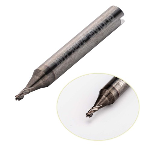 GODIAG F44W 2.0MM End Milling Cutter φ2.0xD6x45Lx3F For SILCA MATRIX PRO, MATRIX EVO, MATRIX SLX, MATRIX SX, MATRIX S 5PCS