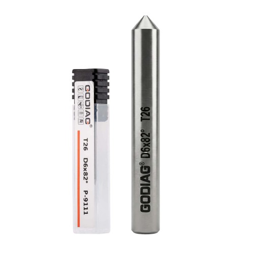 GODIAG T26 82° Tracer φ6x82°x48L-0.8 For SILCA MATRIX PRO, MATRIX EVO, MATRIX SLX, MATRIX SX, MATRIX S 5PCS