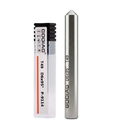 GODIAG T49  95° Tracer D6x95°x45L-0.8 For SILCA MATRIX PRO, MATRIX EVO, MATRIX SLX, MATRIX SX, MATRIX S 5PCS