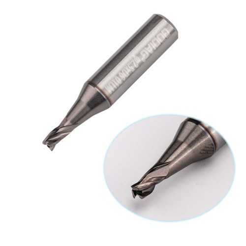 GODIAG 01LM 2.5MM End Milling Cutter φ2.5x5.5xφ6x30Lx3F For SILCA Futura Pro, Futura Pro Engraving, Futura Pro Automotive