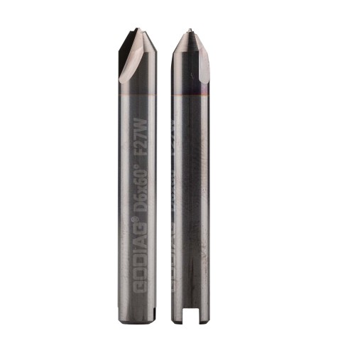 GODIAG F27W Dimple Cutter φ2.8x100°xD6x40x1T For SILCA MATRIX PRO, MATRIX EVO, MATRIX SLX, MATRIX SX, MATRIX S