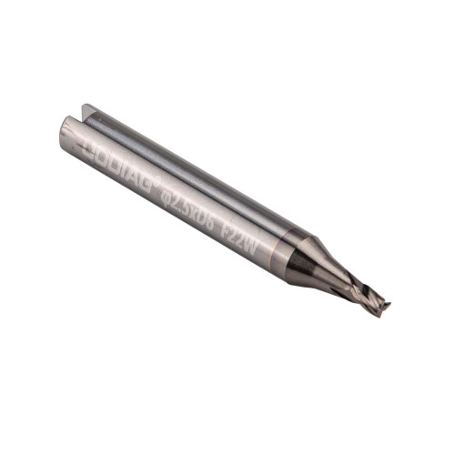 GODIAG F22W 2.5MM End Milling Cutter φ2.5xD6x45Lx3F For SILCA MATRIX PRO, MATRIX EVO, MATRIX SLX, MATRIX SX, MATRIX S
