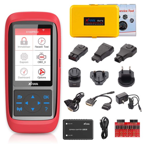 XTOOL X100 Pro2 Auto Key Programmer including EEPROM Adapter Free Update Online