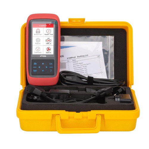 XTOOL X100 Pro2 Auto Key Programmer including EEPROM Adapter Free Update Online