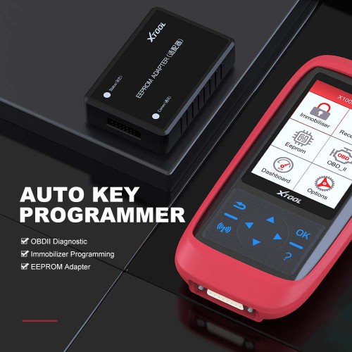 XTOOL X100 Pro2 Auto Key Programmer including EEPROM Adapter Free Update Online