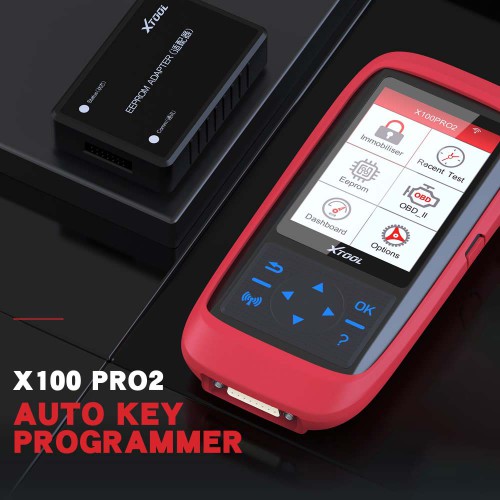 XTOOL X100 Pro2 Auto Key Programmer including EEPROM Adapter Free Update Online