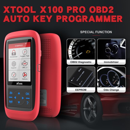 XTOOL X100 Pro2 Auto Key Programmer including EEPROM Adapter Free Update Online