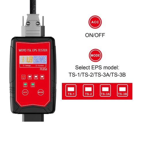 WOYO PL058 For Tesla EPS Tester, Power Steering Motor Detector on Bench