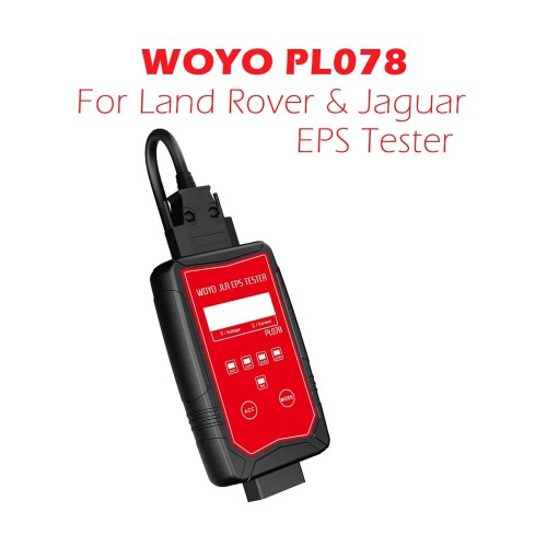 WOYO PL078 EPS Tester For Land Rover & For Jaguar Steering Wheel Motor Detector On Bench