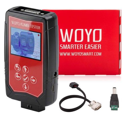 WOYO MOTO002 KOMBI Tester For BMW Motorcycle ECU Module Emulator Tester BMW Motorcycle TFT Display Screen Tester Off-line Test