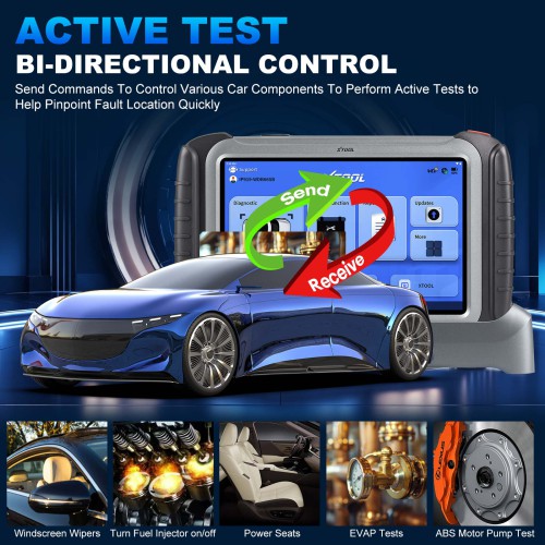 XTOOL IP919 Full System Diagnostic Support ECU Coding DOIP / CANFD Protocol & FCA AutoAuth