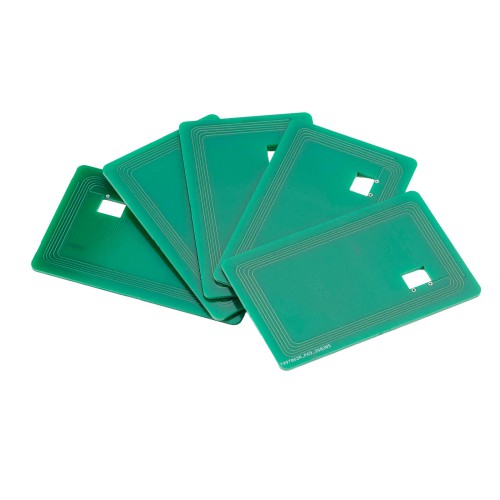 5 Pieces of Replacement NFC Key Cards, For Tesla, For BMW, For Xpeng, For AITO, For NIO, For BYD, and More
