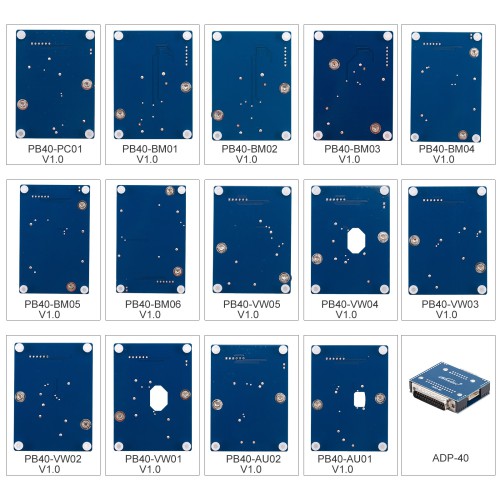 LONSDOR Adapter Encrypted Solder-Free Adapter Kit 15 Pieces of Adapter Boards