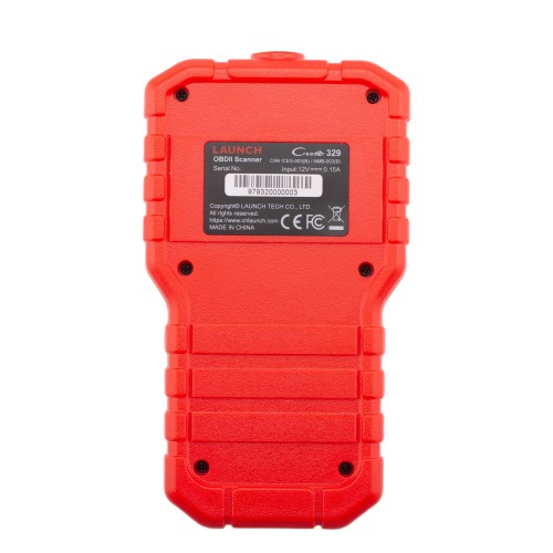 LAUNCH Creader CR329 Passenger Car Scan Tool - Standard E-commerce Package