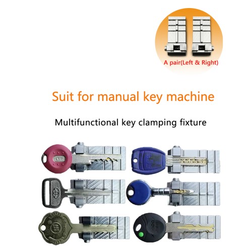 GODIAG Clamp for SILCA MATRIX PRO, MATRIX EVO, MATRIX SLX, MATRIX SX, MATRIX S Manual Key Cutting Machine