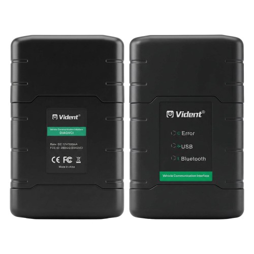 VIDENT iSmart920 EV Supports Battery Pack Detection, Professional Level IMMO & ODO Functions