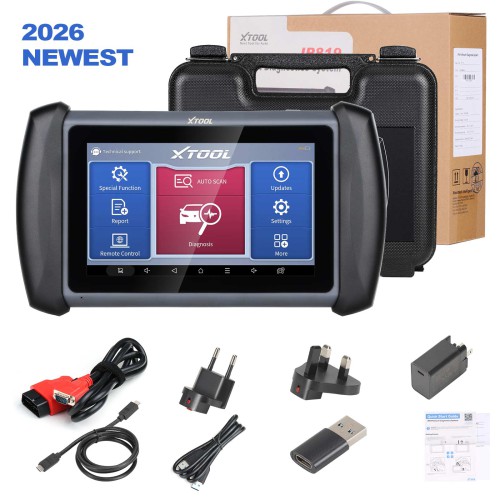 XTOOL InPlus IP819 Automotive Diagnostic Scanner ECU Coding Active Test OBD2 Full Systems Diagnoses