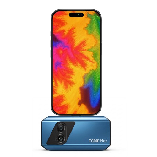 TOPDON TC001 Max Dual-Lens Thermal Imaging Camera for iOS Android & Windows Supports TopFix AI