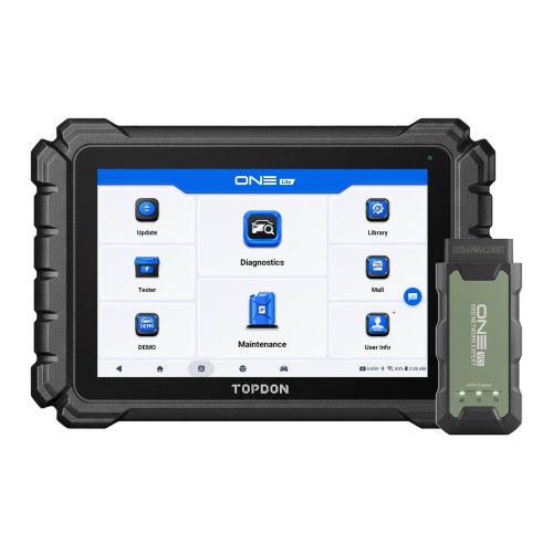 TOPDON ONE Lite Supports TopFix AI, 50+ Special Functions, ECU Coding, CAN-FD and DoIP Protocols