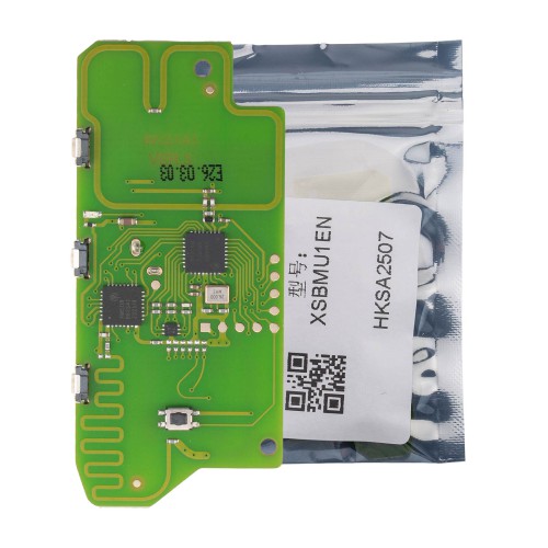 XHORSE XSBMU1EN U-Shape PCBA Only BM Series Universal Smart Key Support the Full Range of BMW F/G Chassis 5PCS