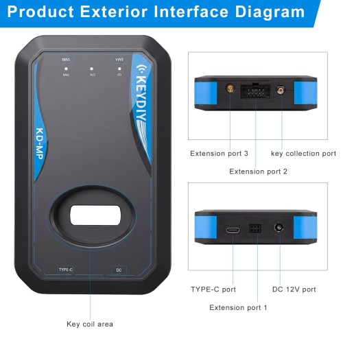 Keydiy KD-MP Program Kit with KD-MATE, KD-MP MLB/MQB Tool, MLB26 MLB09 MLB08 MLB Keys