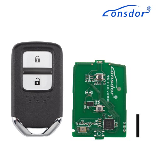 Lonsdor HD30-01 HD30 Smart Key 2 Buttons for Honda Supports ID46 ID47 ID4A