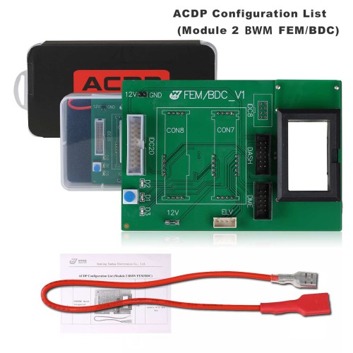 Yanhua ACDP 2 BWM IMMO Package with Basic and Module 1/2/3 for BWM CAS FEM/BDC Add Key All-key-lost FEM/BDC Restore