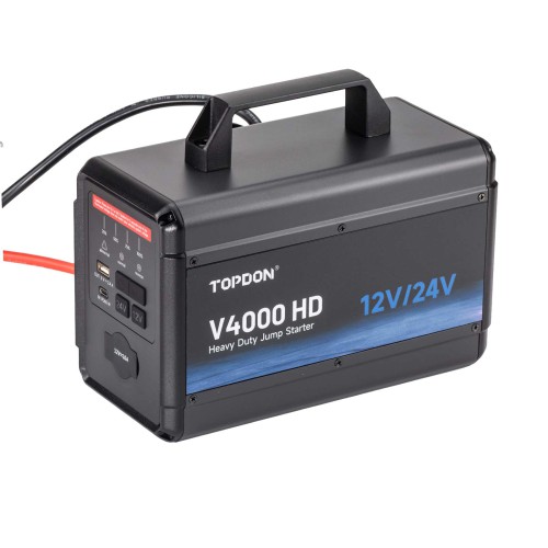 TOPDON V4000 HD 12V/24V 4000A Jump Starter