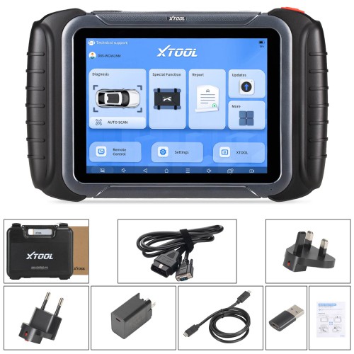 XTOOL D8S Bidirectional Scanner Auto Diagnostic Scan Tool Key Programmer Supports CANFD Topology 38+ Special Functions