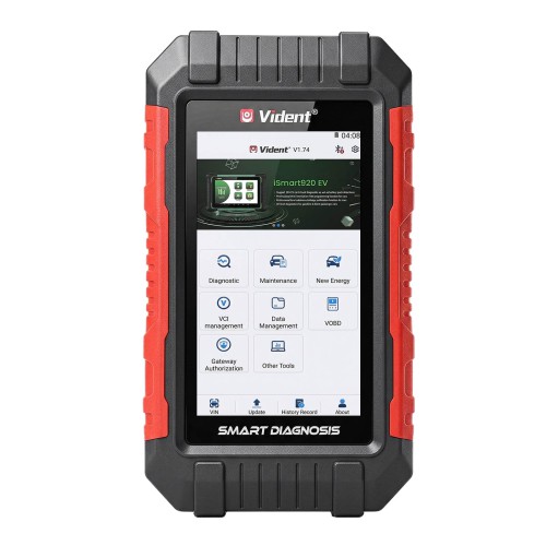 VIDENT G5 Supports 7 Special Functions, Oil Service, EPB, ABS Bleeding,AF, ADBlue, Battery Configuration with Lifetime Free Update
