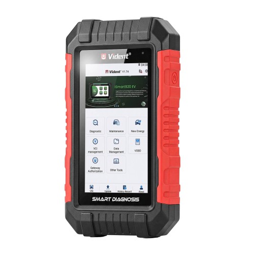 VIDENT G5 Supports 7 Special Functions, Oil Service, EPB, ABS Bleeding,AF, ADBlue, Battery Configuration with Lifetime Free Update
