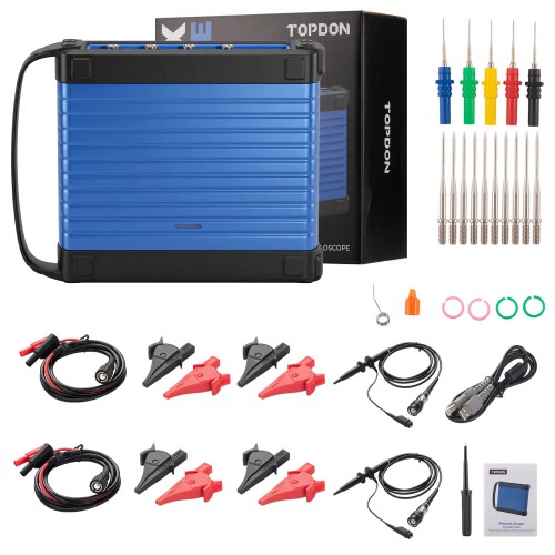 TOPDON Phoenix Scope 4 Channel Oscilloscope with Accessories Works with Phoenix Tools
