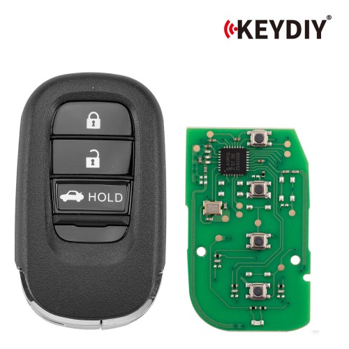 KEYDIY KD ZB46-3 (Trunk) Universal Smart Remote Key 3 Buttons for Honda Type 5pcs