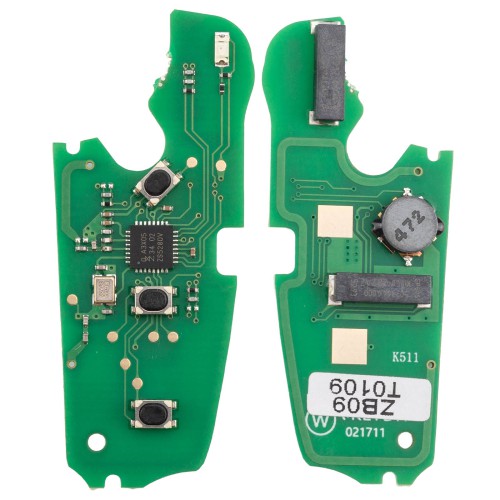 KEYDIY KD ZB09 Universal Smart Key PCB 3 Buttons (AD) (Only PCB) for Audi Type 5PCS