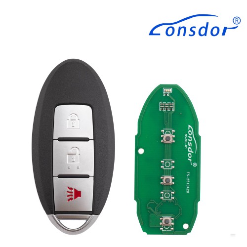 Lonsdor NS30-01 for Nissan/Infiniti Smart Key 3 Buttons Supports ID46 ID47 ID4A