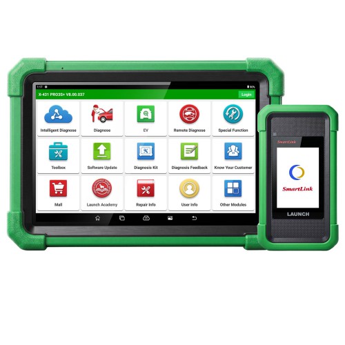 LAUNCH X-431 PRO3S+ EV Diagnose Tool for EV Diagnostics & Battery Pack Analysis Supports Topology 40+ Service Functions CAN FD DoIP
