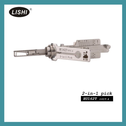 Newest LISHI HU162T(10) 2-in-1 Auto Pick and Decoder for Audi