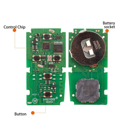 KEYDIY TIB01-5 Smart Key 5 Buttons