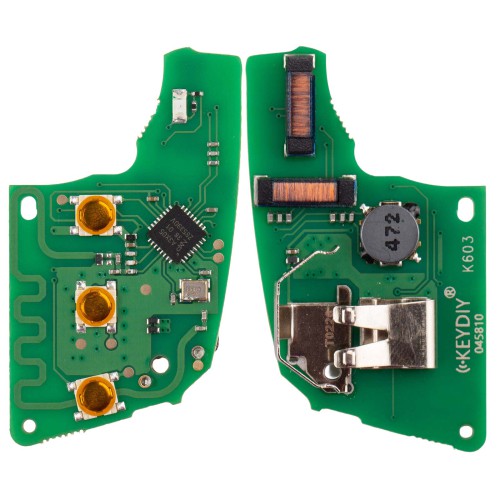 KEYDIY DZ-ZB15-3 Smart Key Board Only Without Shell 3 Buttons for Volkswagen 5C
