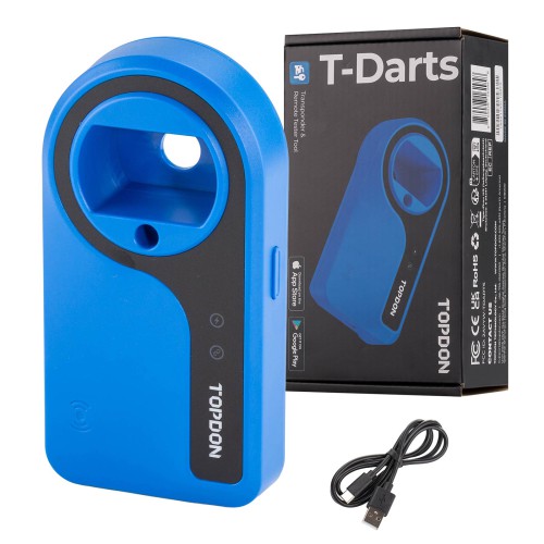 TOPDON T-Darts Key Programming RFID Chip Device, Supports 100+ Transponder Chips, Bluetooth Connectivity, Direct Phone Connection, Identify Frequency