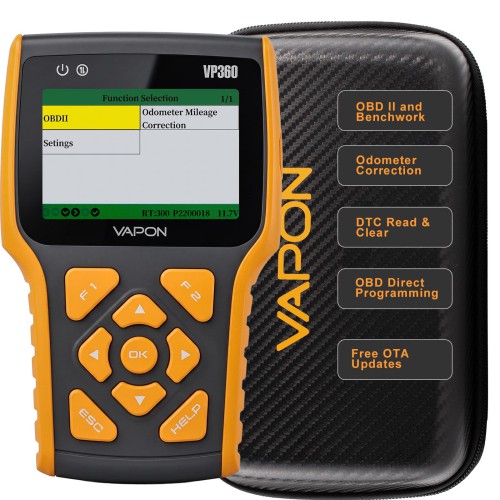 VAPON VP360 Professional OBD Odometer Correction Tool, Read/clear.DTC