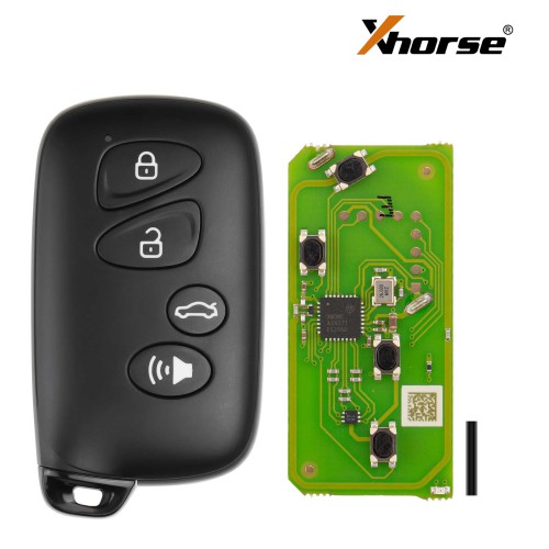 XHORSE XSTO03EN Toyota Style Universal XM38 Smart key 4-Button 5pcs/lot