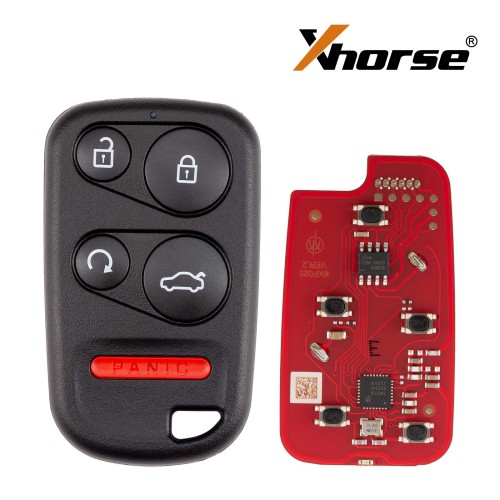 XHORSE XKHO23EN BEN.T Style Wired Remote 4 Buttons Second Generation Universal Remote 5PCS
